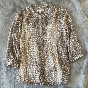 Banana republic petite blouse with cami. Size XS